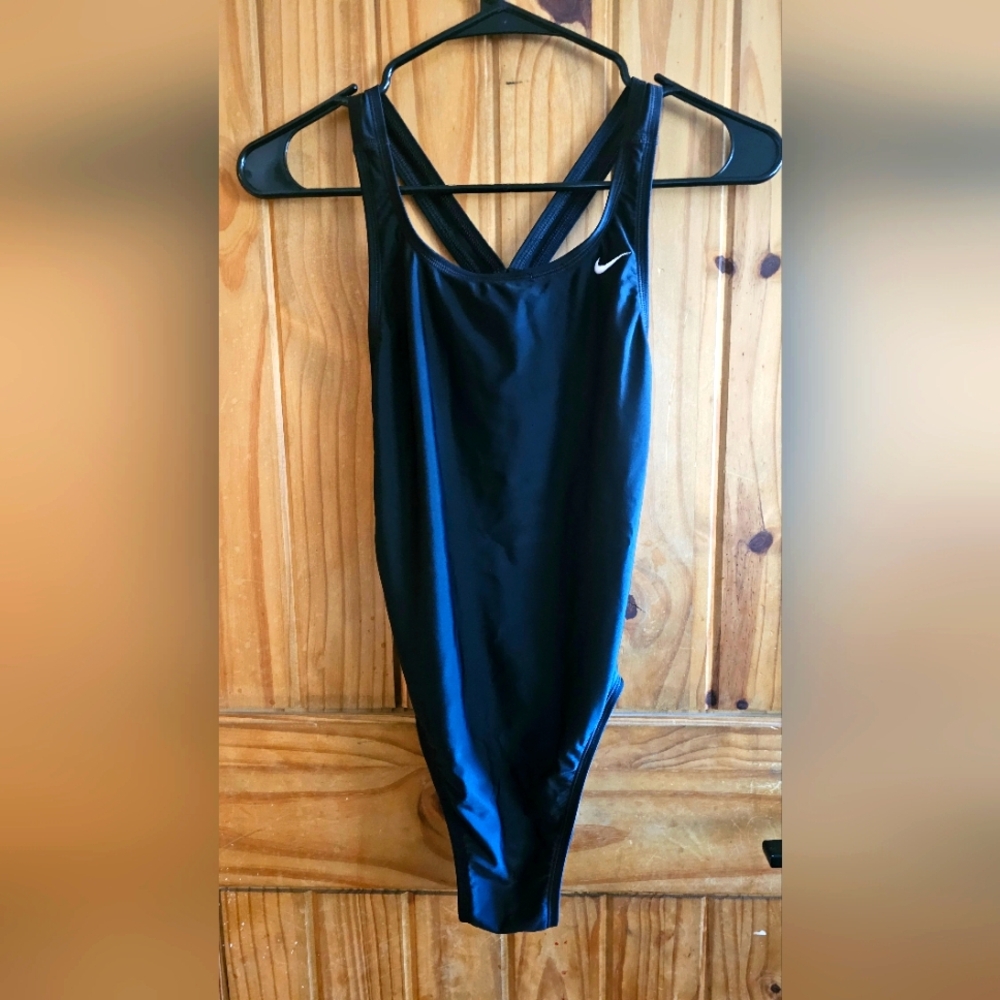 Nike Black One-Piece Swimsuit